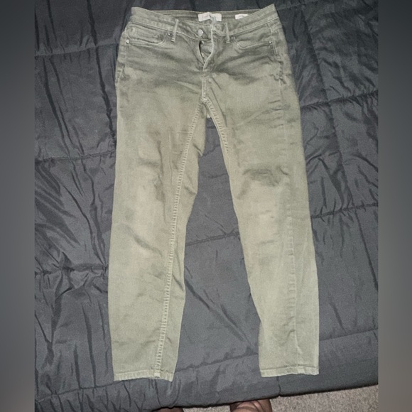 Calvin Klein Women’s Ankle Skinny Jeans size 6, Sage color - Picture 3 of 4